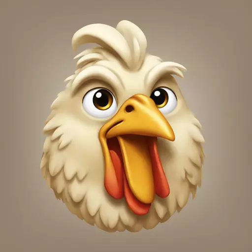 chicken emoji