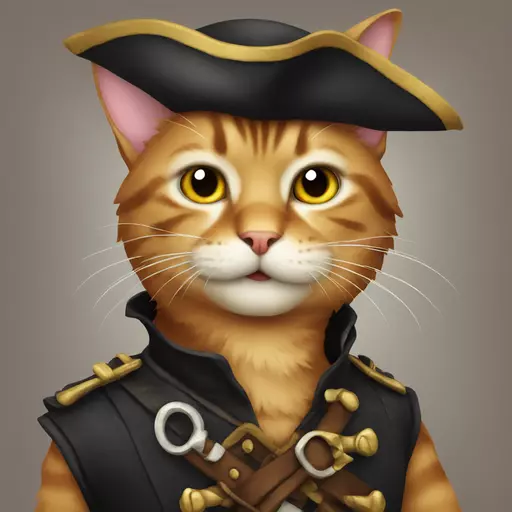 cat pirate emoji