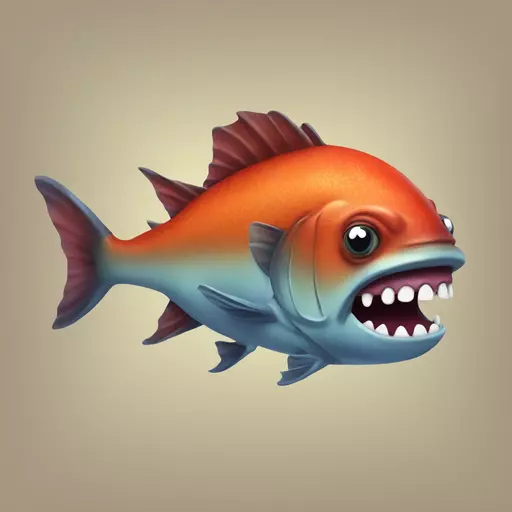 piranha emoji
