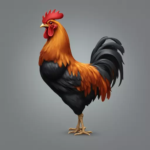 rooster emoji
