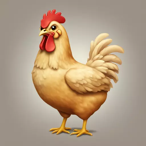 chicken emoji