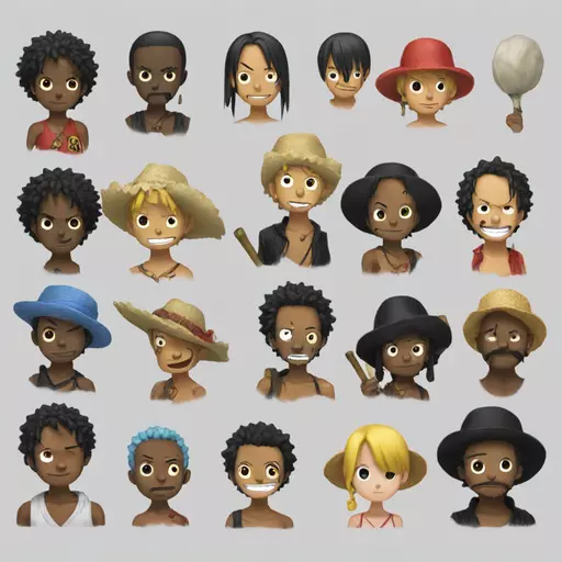 One piece  emoji