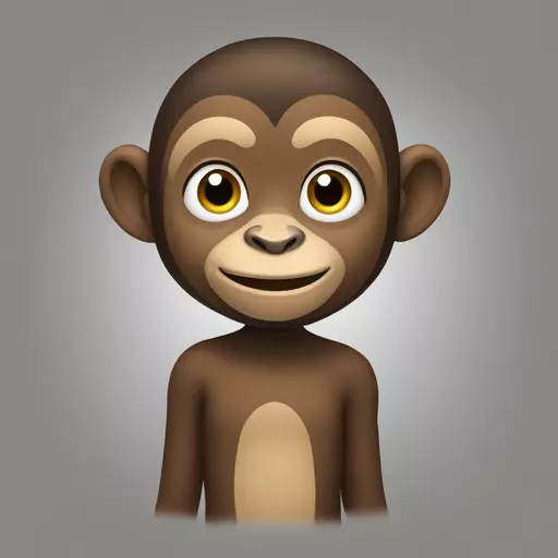 Create a monkey named Alexa emoji