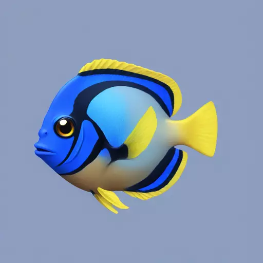 blue tang emoji