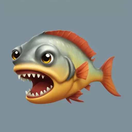piranha emoji