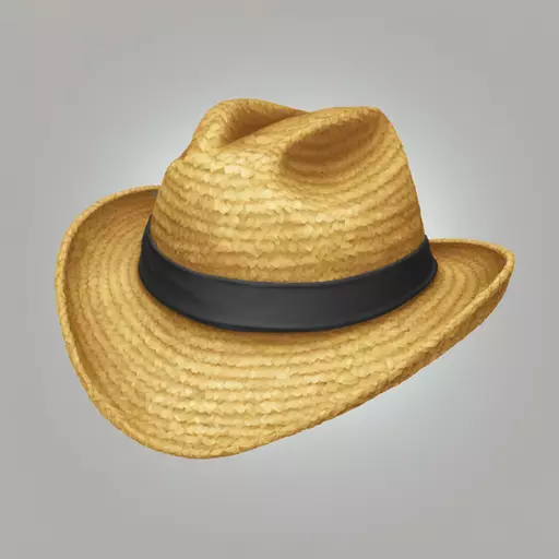 straw hat emoji