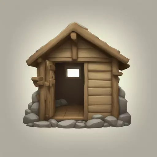 mountain shelter emoji
