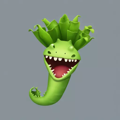 Venus flytrap emoji