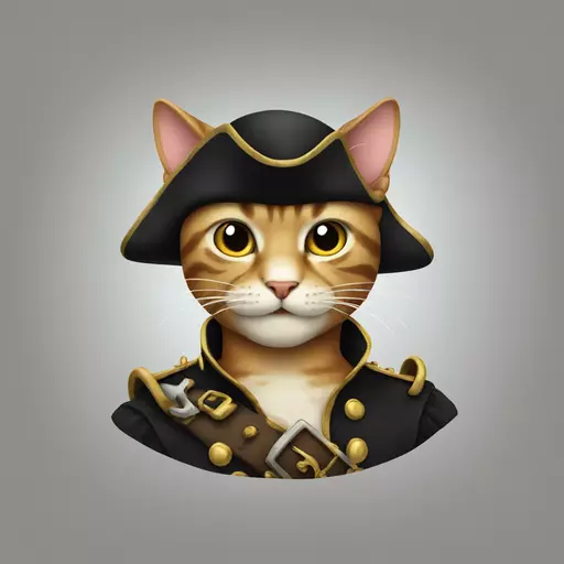 cat pirate emoji