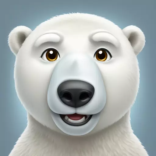 polar bear emoji