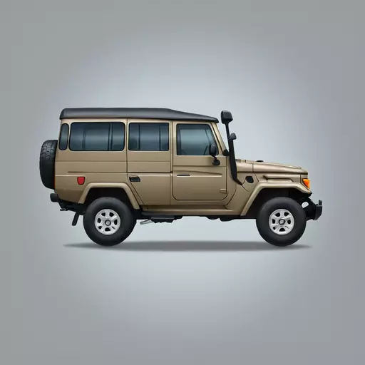 An emoji of a Land Cruiser 2024 emoji