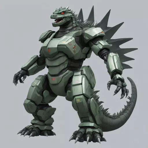 mecha godzilla emoji