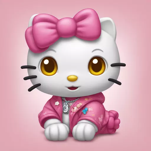 Hello kitty emoji