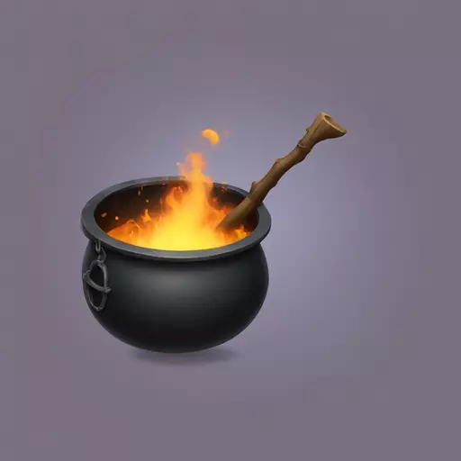 witch cauldron emoji