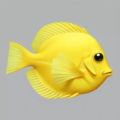 yellow tang emoji