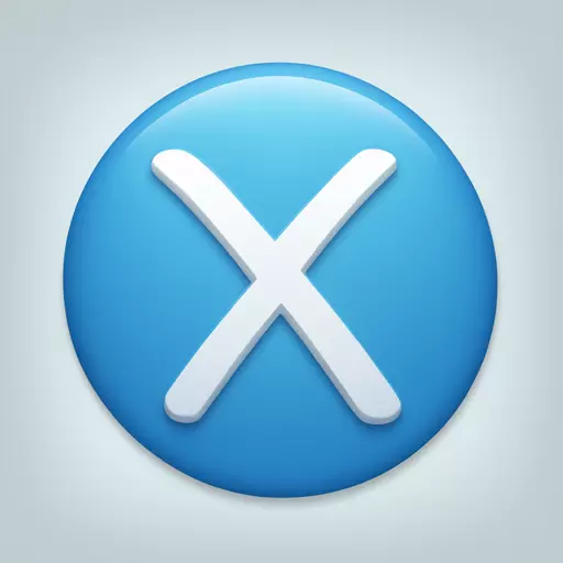 Blue circle with white checmark inside (like Telegram verification badge) emoji