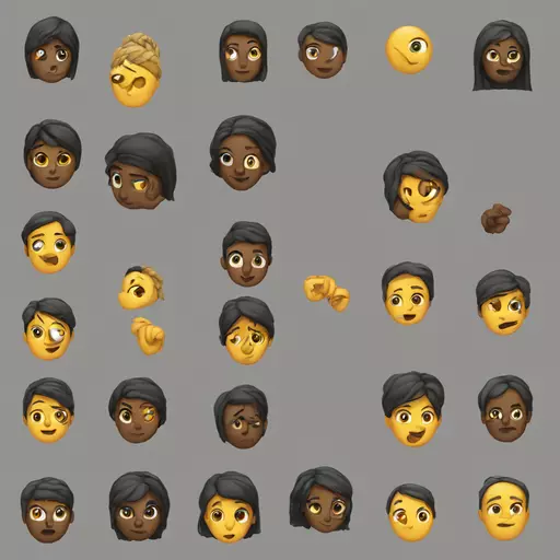 بنت غيرانة.  emoji