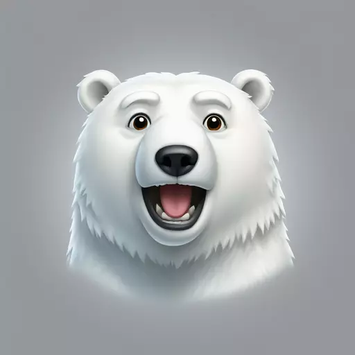 polar bear emoji