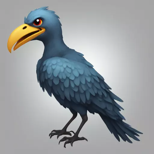 Keleken terror bird emoji