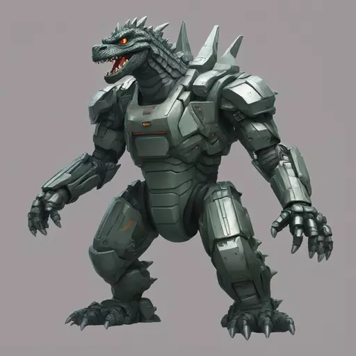 mecha godzilla emoji