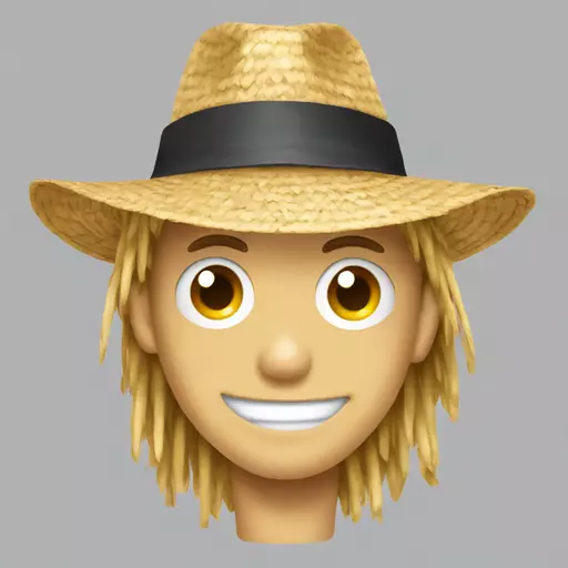 straw hat emoji