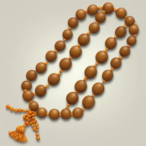 Hindu prayer beads emoji