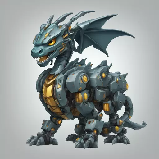 mecha dragon emoji