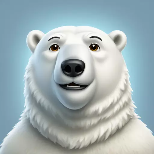 polar bear emoji