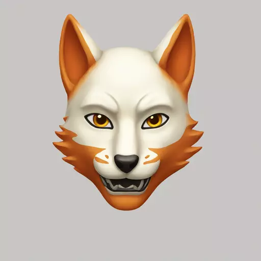 kitsune mask emoji