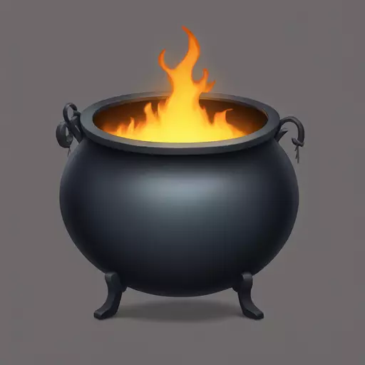 witch cauldron emoji