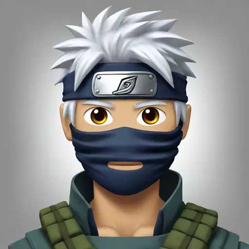 Kakashi ninja narruto emoji