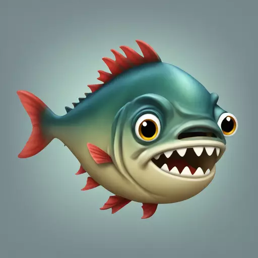 piranha emoji