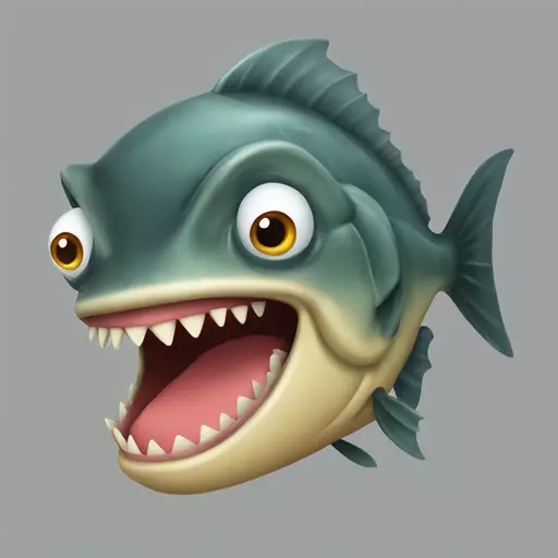 piranha emoji
