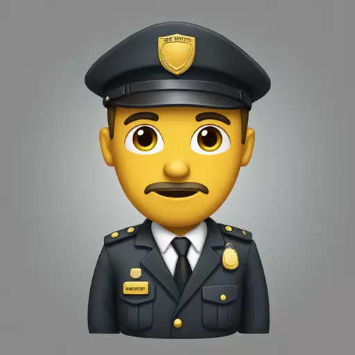 Agent de sécurité  emoji