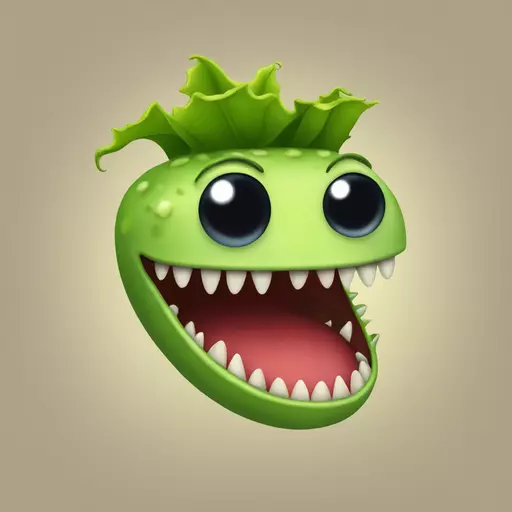 Venus flytrap emoji