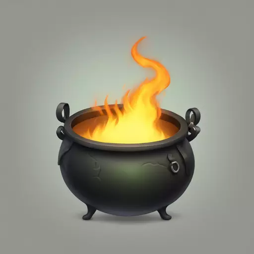 witch cauldron emoji