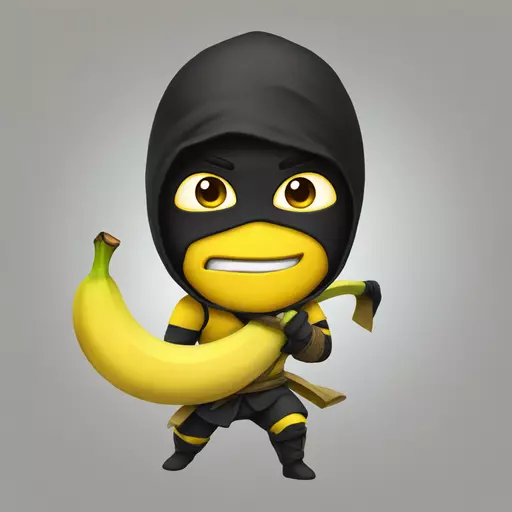 banana ninja emoji