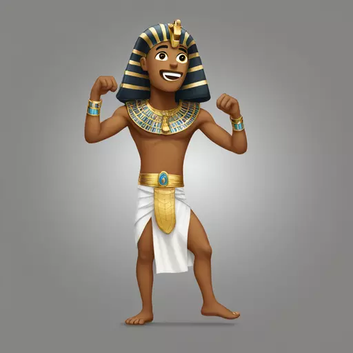 pharaoh dancing emoji