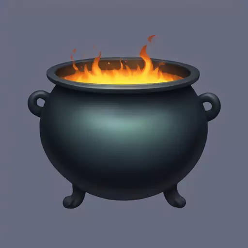 witch cauldron emoji