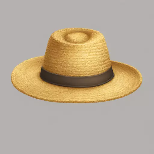 straw hat emoji