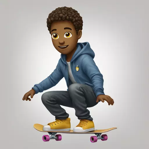 Skaterboy emoji