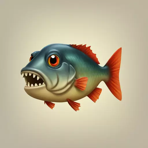 piranha emoji