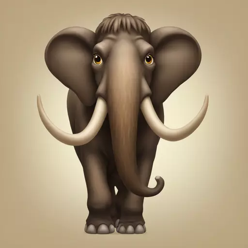 mammoth emoji