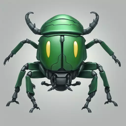 mecha beetle emoji