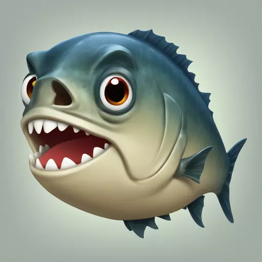 piranha emoji