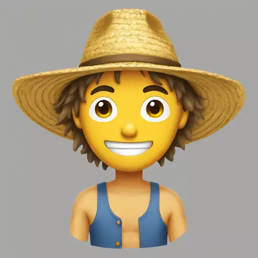 straw hat emoji