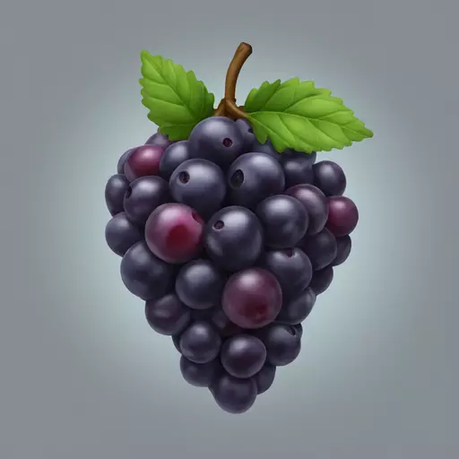 A Boubleberry emoji