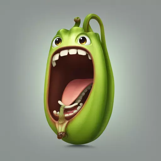 Nepenthes smiling emoji