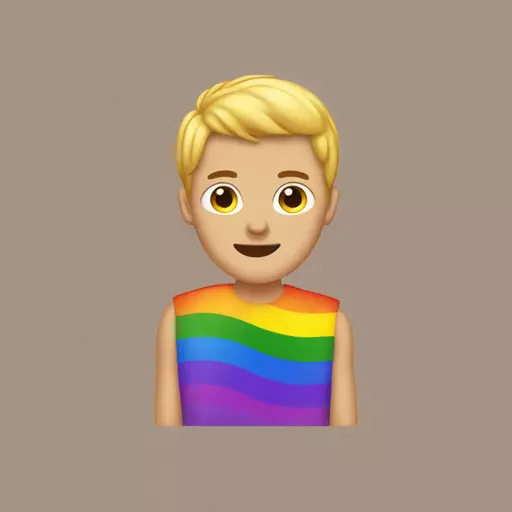 Gay pride twink sex emoji