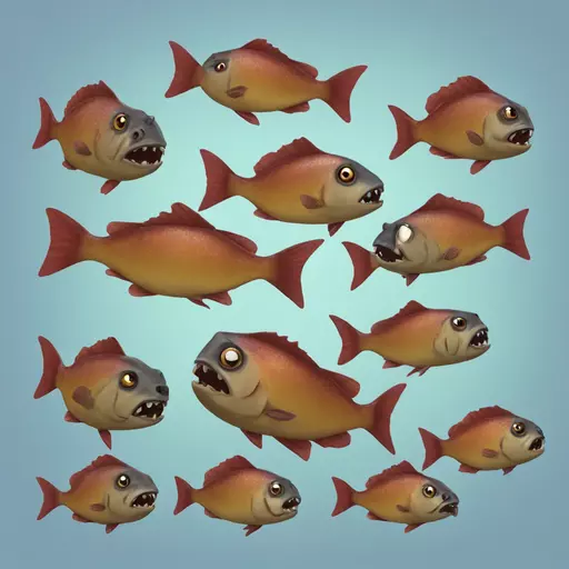 piranha emoji